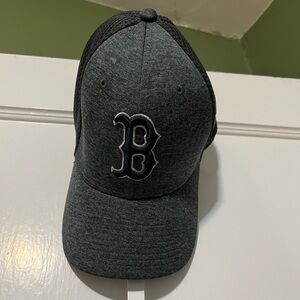 Boston New Era Gray 39THIRTY Cap